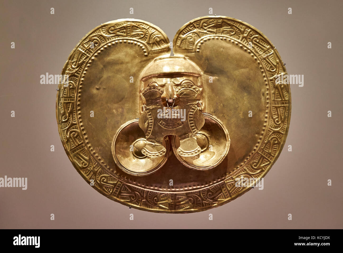 pieces of exhibition in Gold Museum or Museo del Oro, Bogota, Colombia,  South America Stock Photo - Alamy