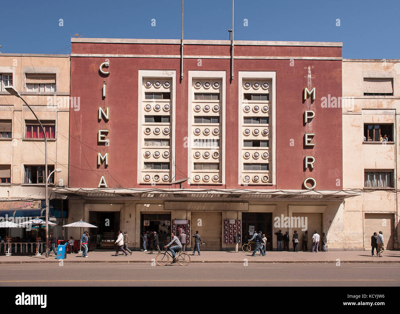 Asmara eritrea art deco hi-res stock photography and images - Alamy