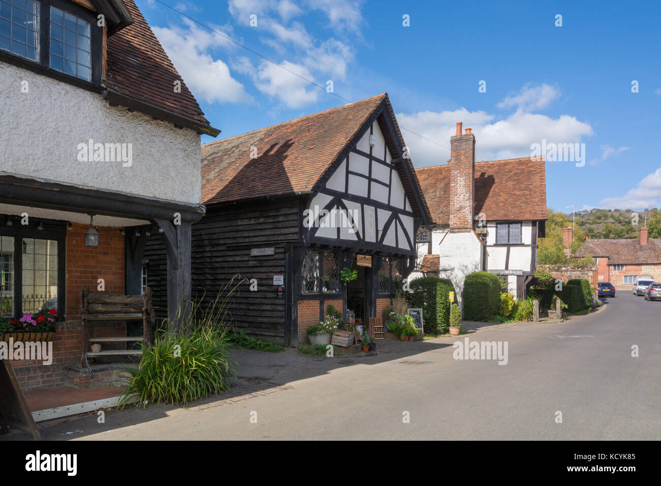 The pretty village of Shere in Surrey, UK Stock Photo Alamy