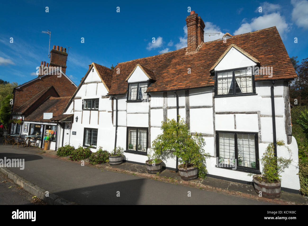 The pretty village of Shere in Surrey, UK Stock Photo Alamy