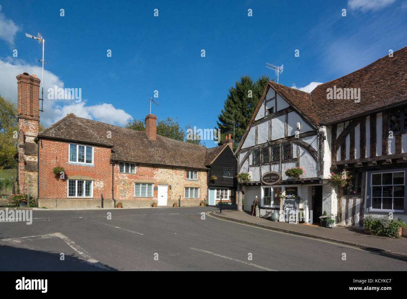 The pretty village of Shere in Surrey, UK Stock Photo Alamy