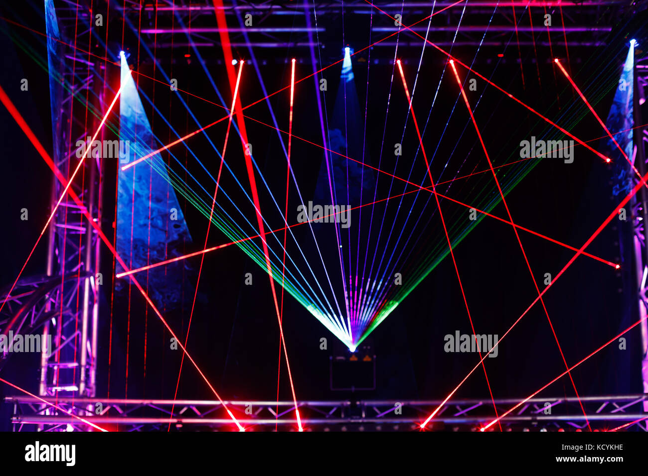 Laser beam show hi-res stock photography and images - Alamy