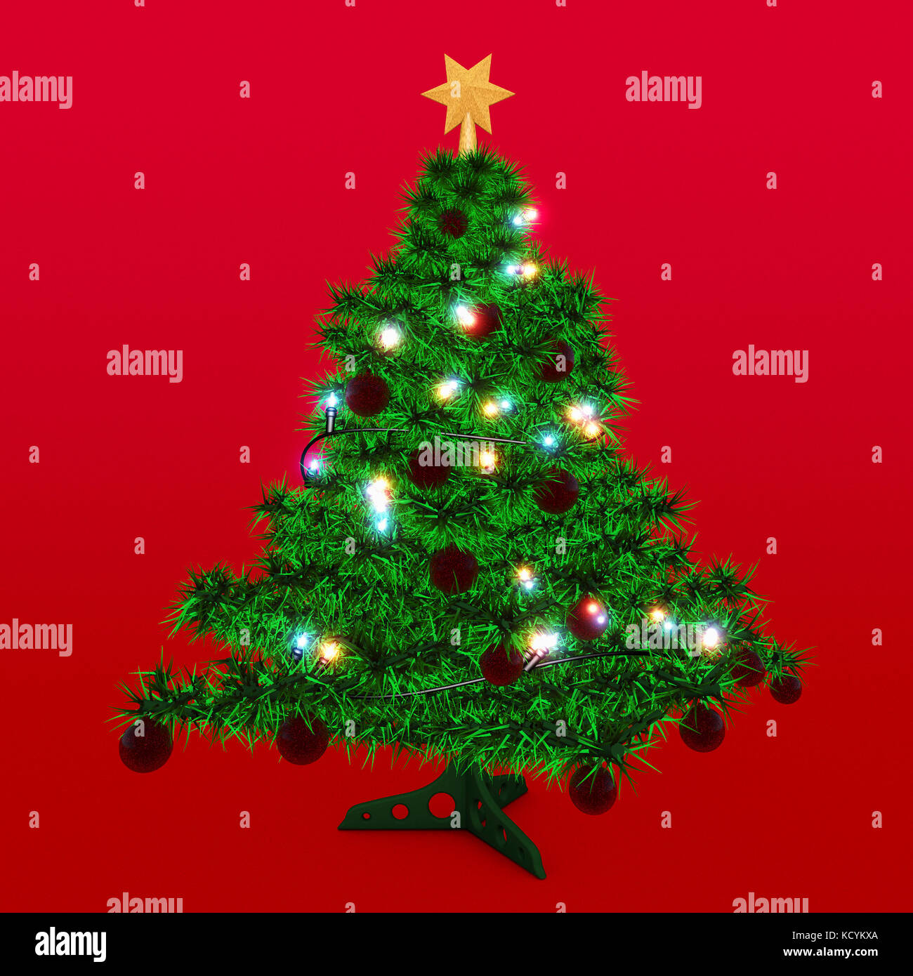 In front of christmastree hi-res stock photography and images - Alamy