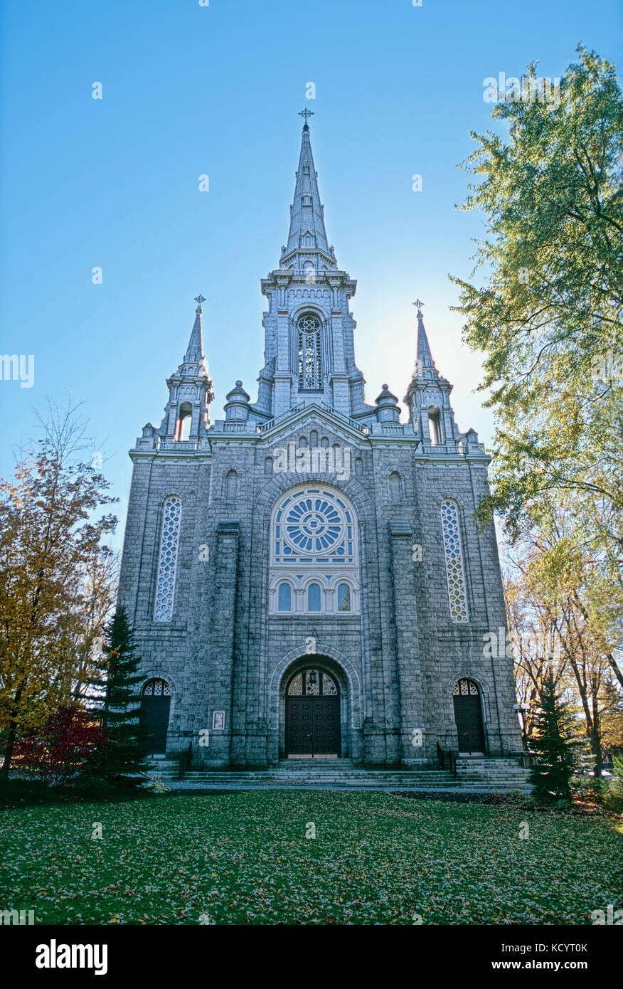 Saint-Jean-Baptiste Catholic Church, Sherbrooke city, Québec, Canada Stock  Photo - Alamy