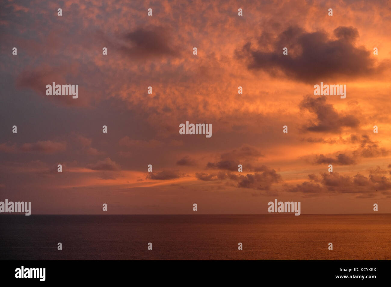 sky with clouds on sunset Stock Photo - Alamy