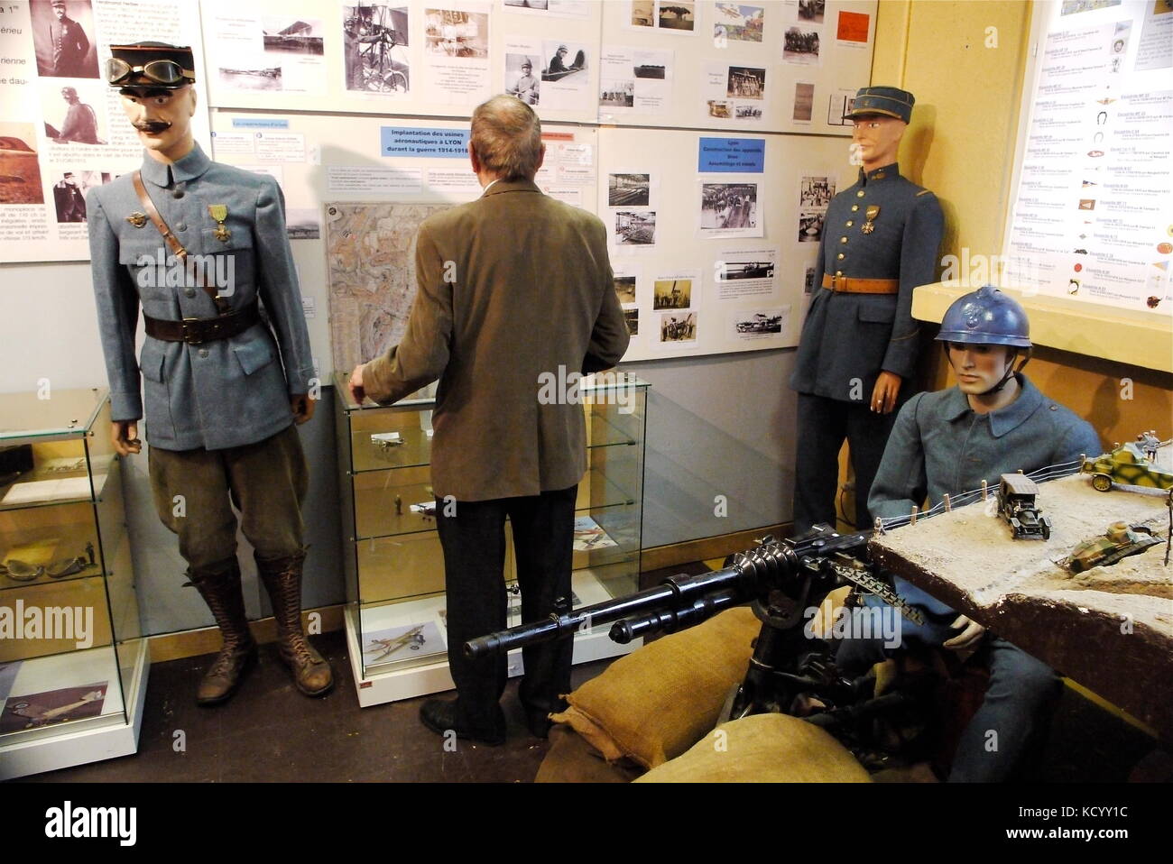 General Pierre Chavancy attends opening of Lyons Military Museum, Lyon ...