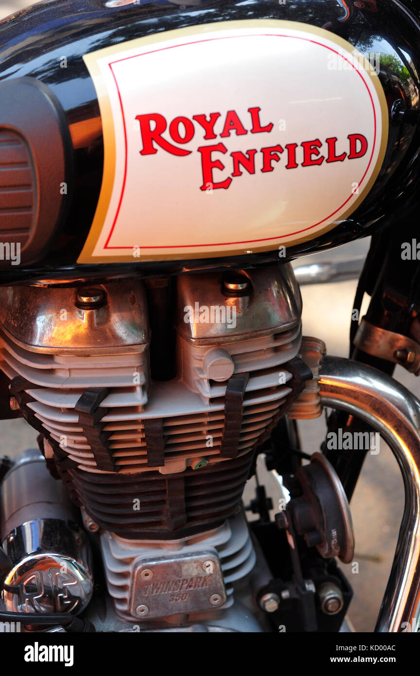 Royal Enfield Motorcycle High Resolution Stock Photography And Images