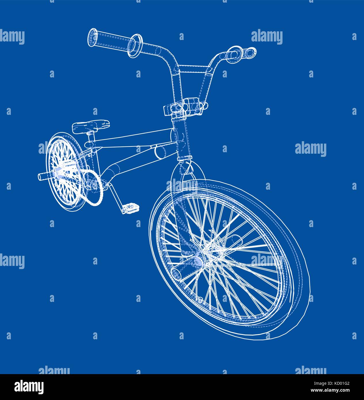 Bicycle bmx. Vector Stock Vector Image & Art Alamy