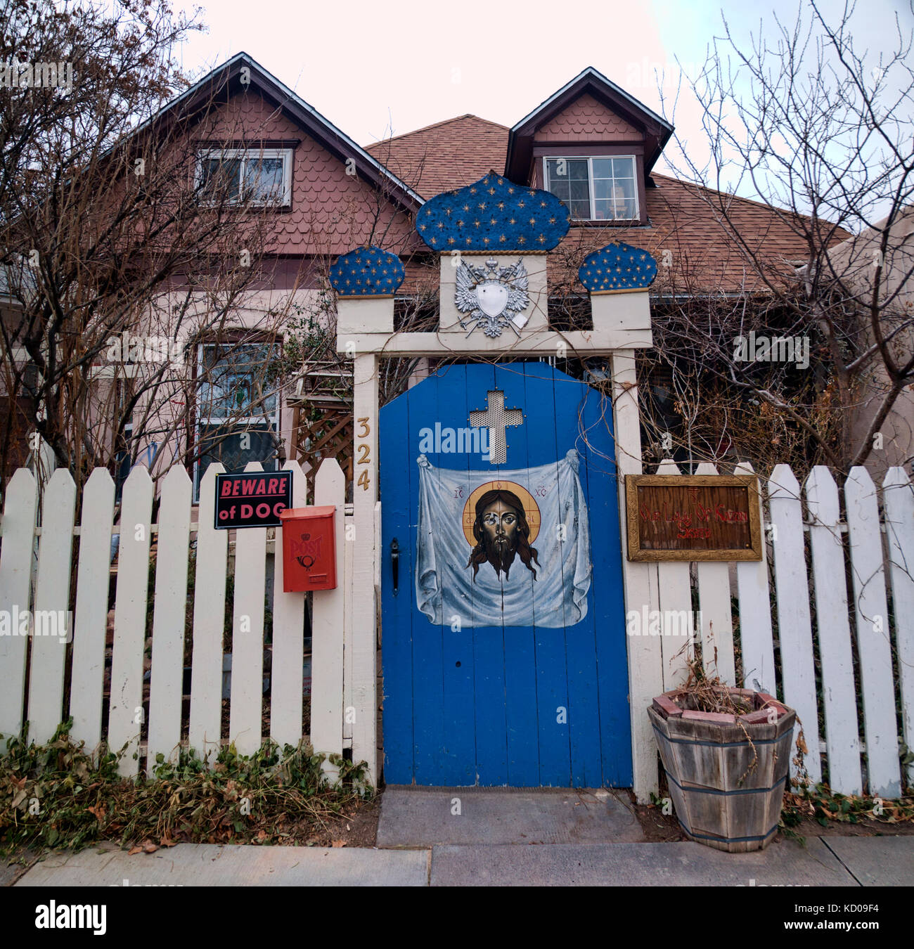 Beware of Dog Stock Photo Alamy