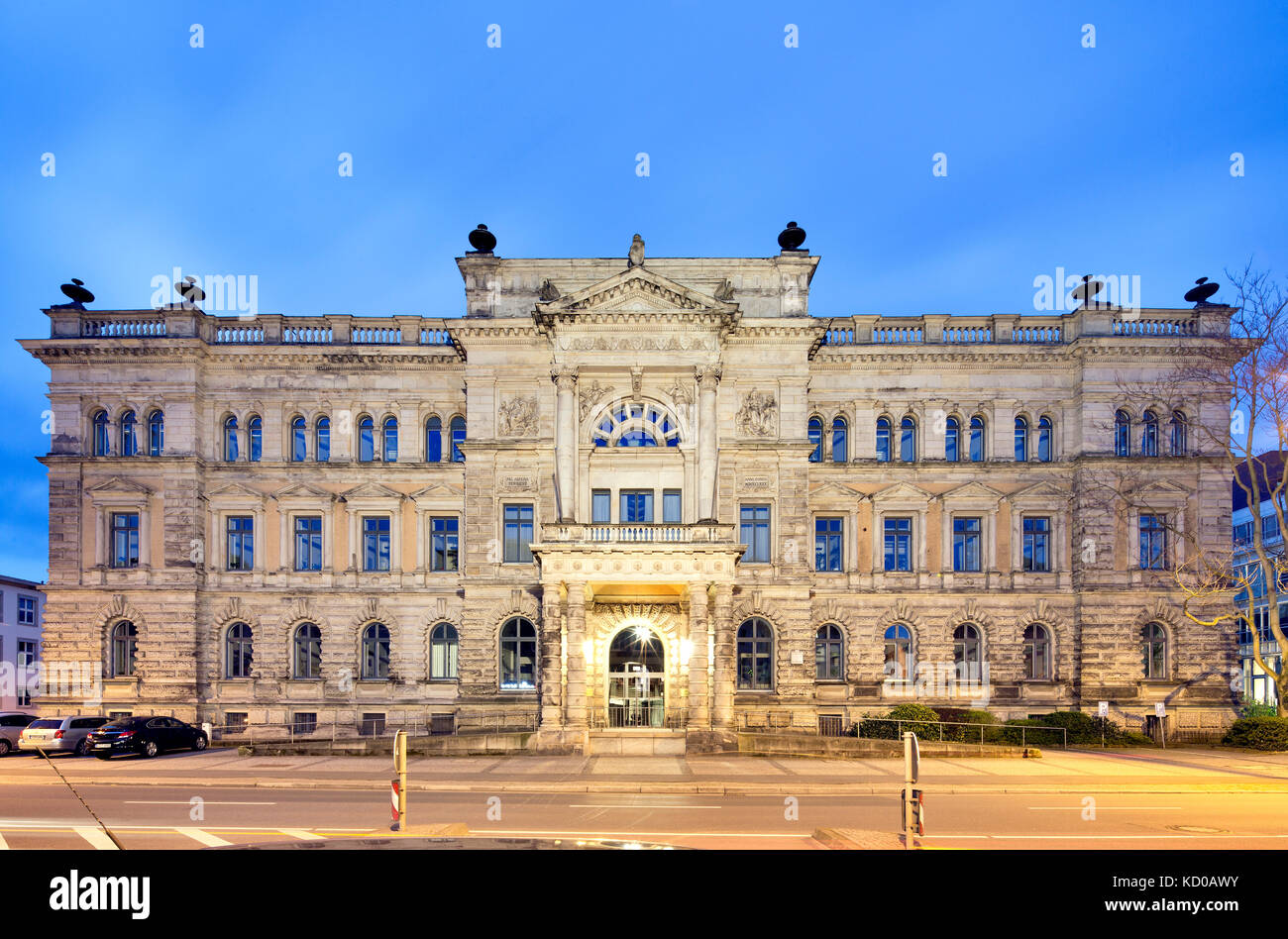 Ministry of Finance of Lower Saxony, Hanover, Lower Saxony, Germany Stock Photo