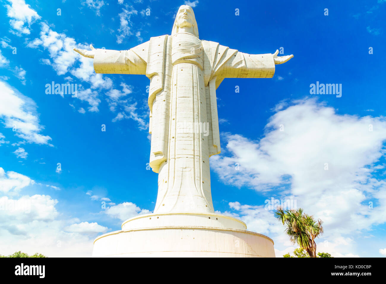 View on world largest Jesus Christ statue in Cochabamba Stock Photo Alamy