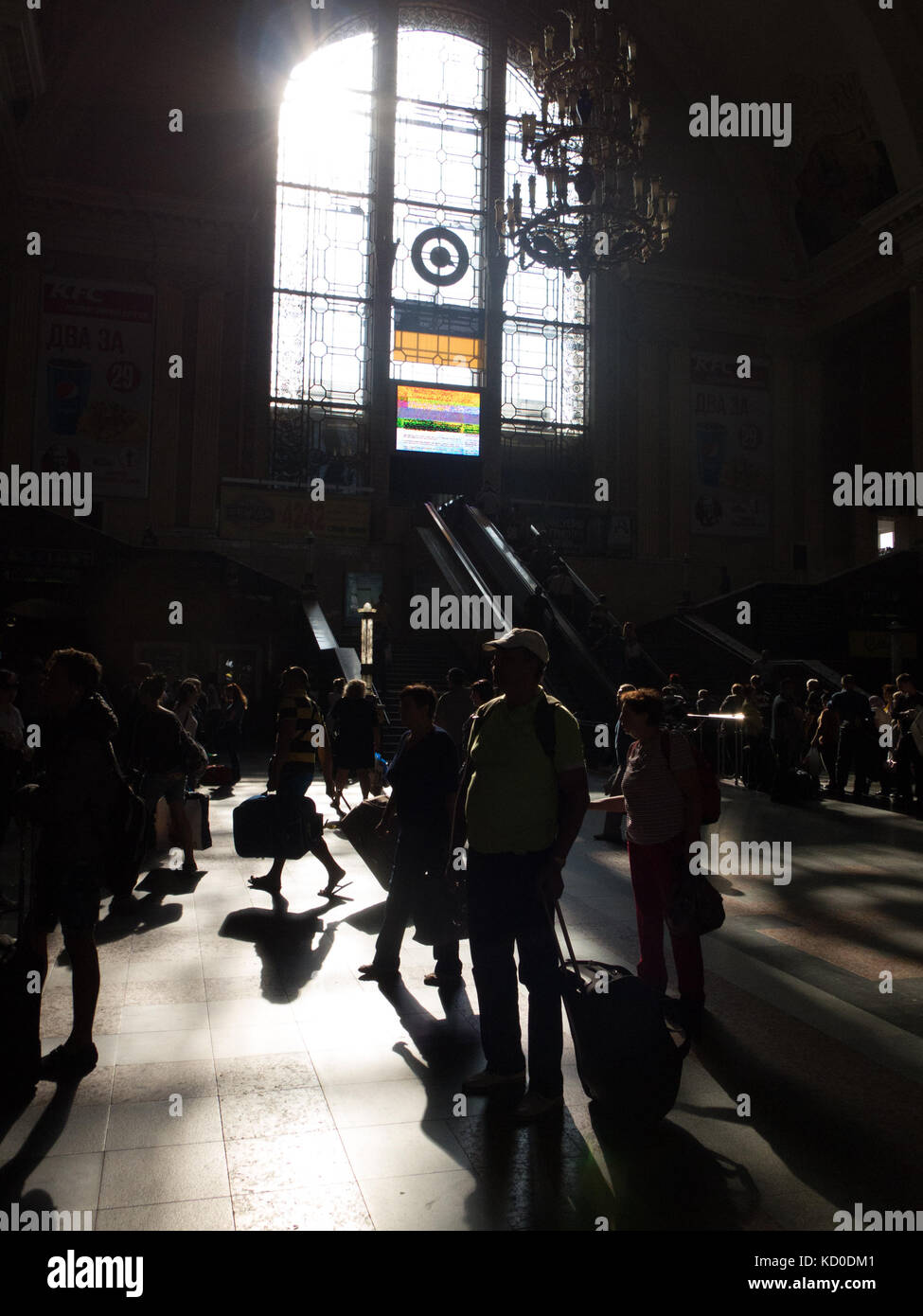 Railway station kiev ukraine hi-res stock photography and images - Alamy
