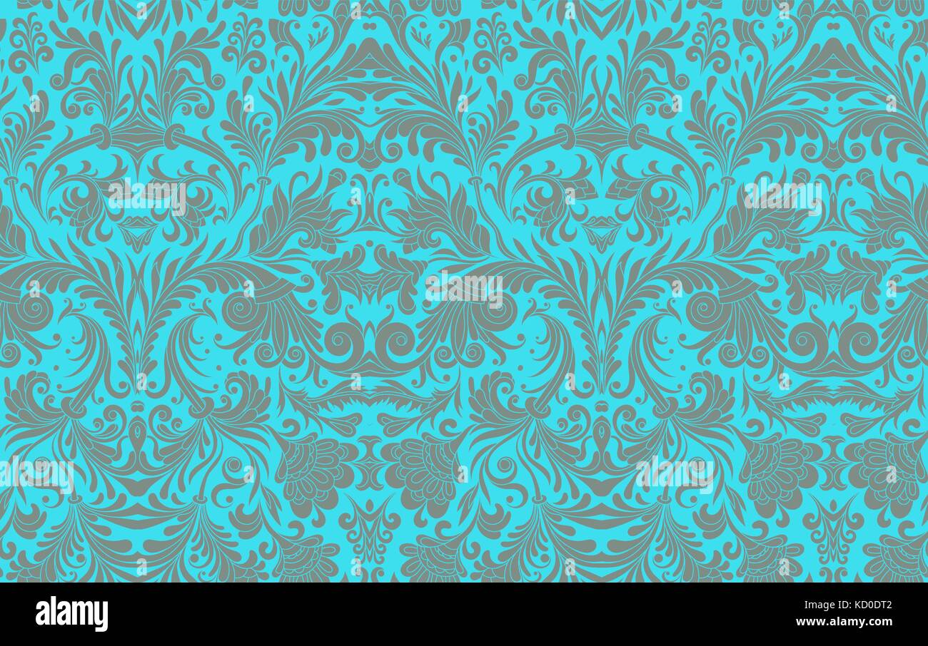 Classical luxury old fashioned damask ornament, royal victorian ...