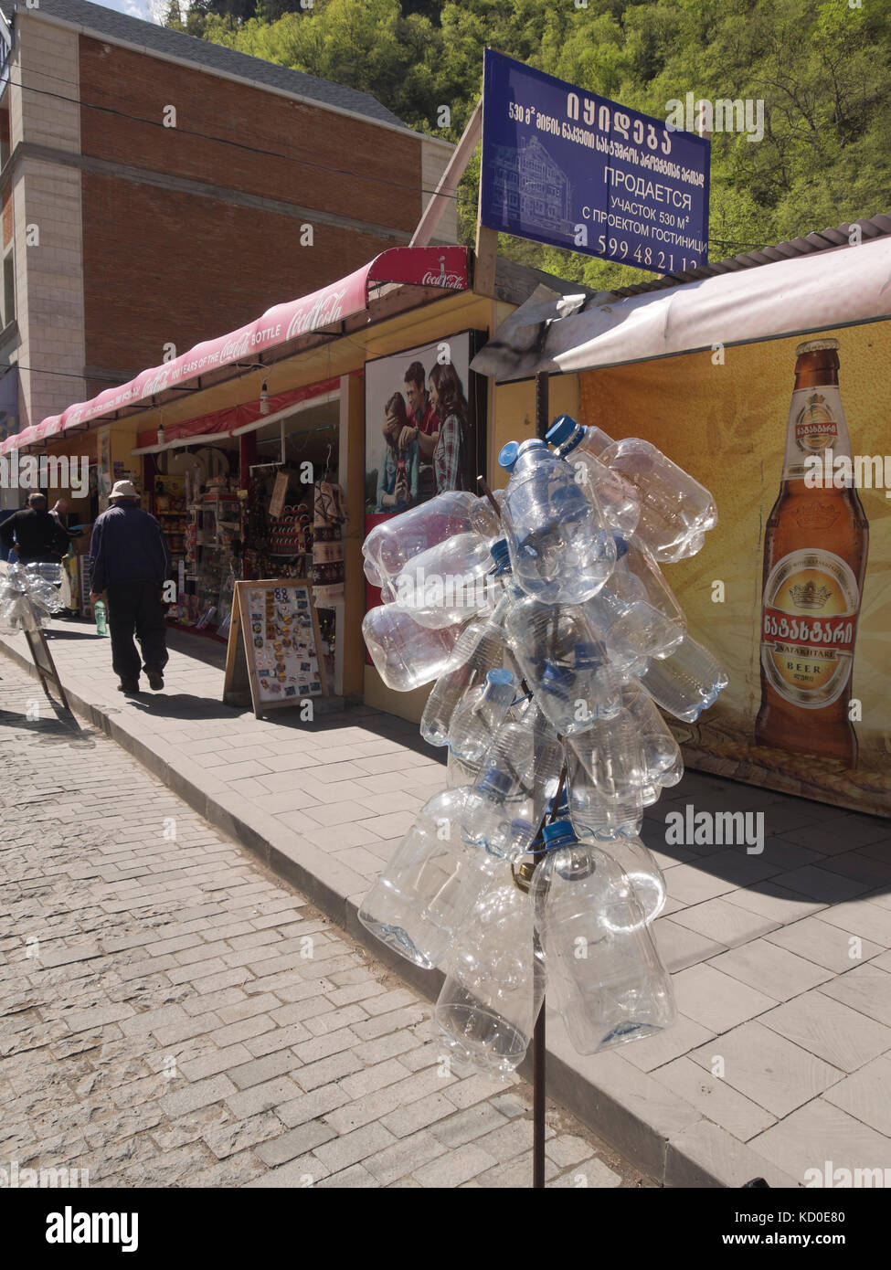 Borjomi well known for its spring and mineral water as well as