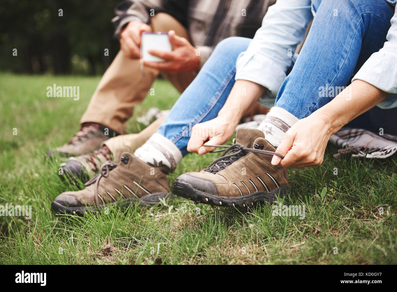 walking boots high leg