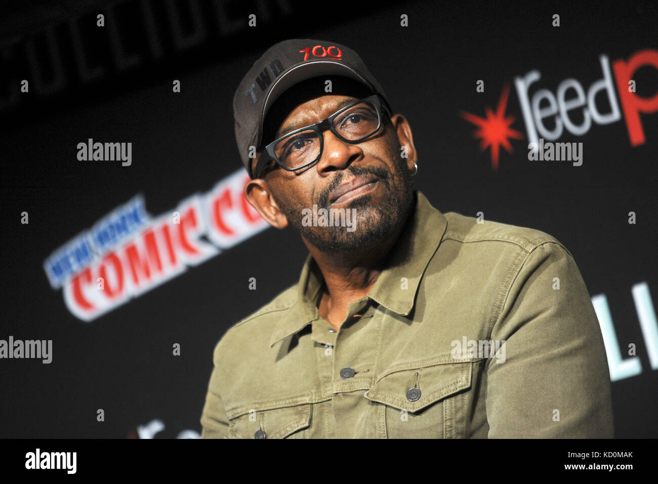 Lennie James attends The Walking Dead panel at The Theater at Madison