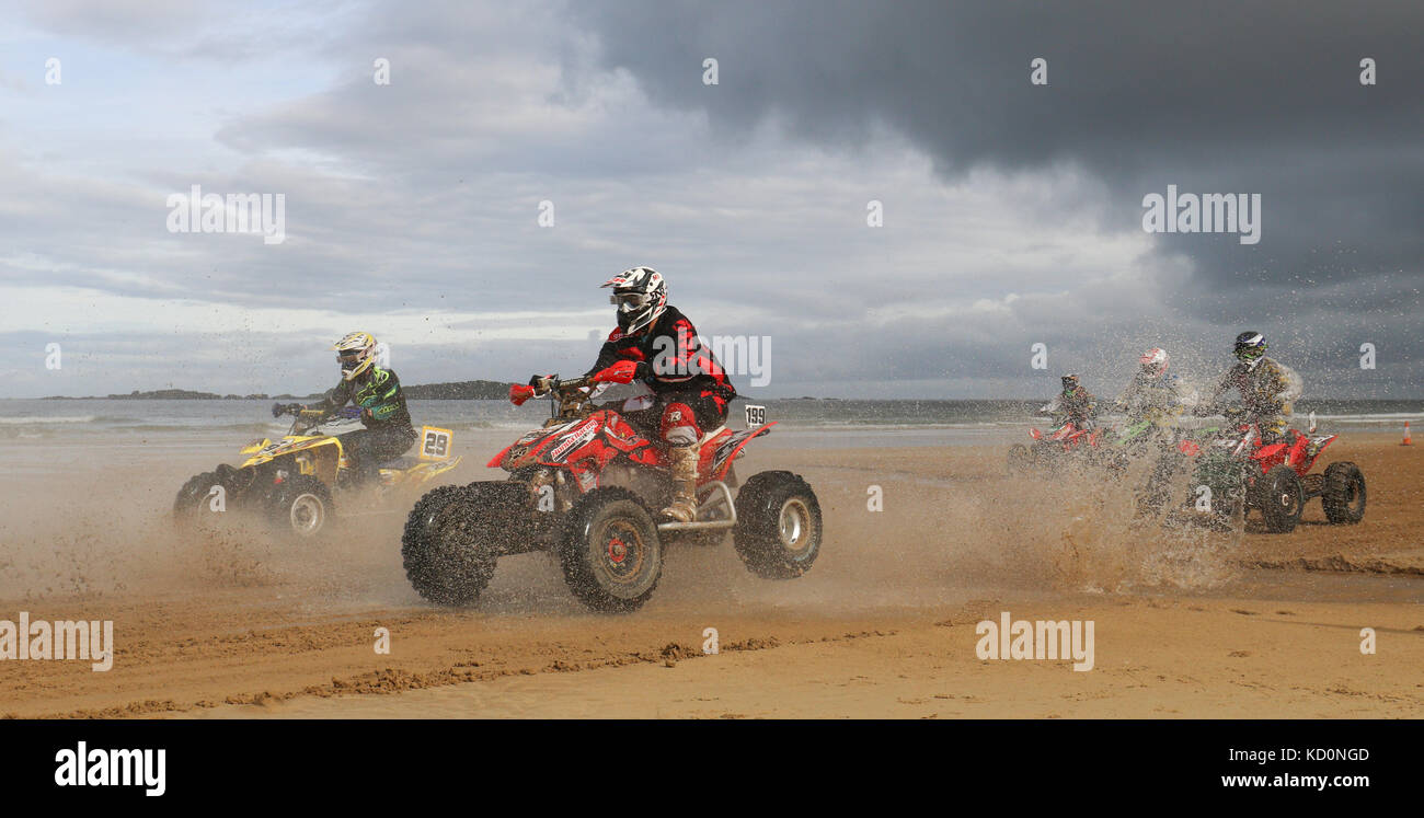 Portrush Beach Races Portrush, Northern, Ireland. 08th Oct, 2017. The ...