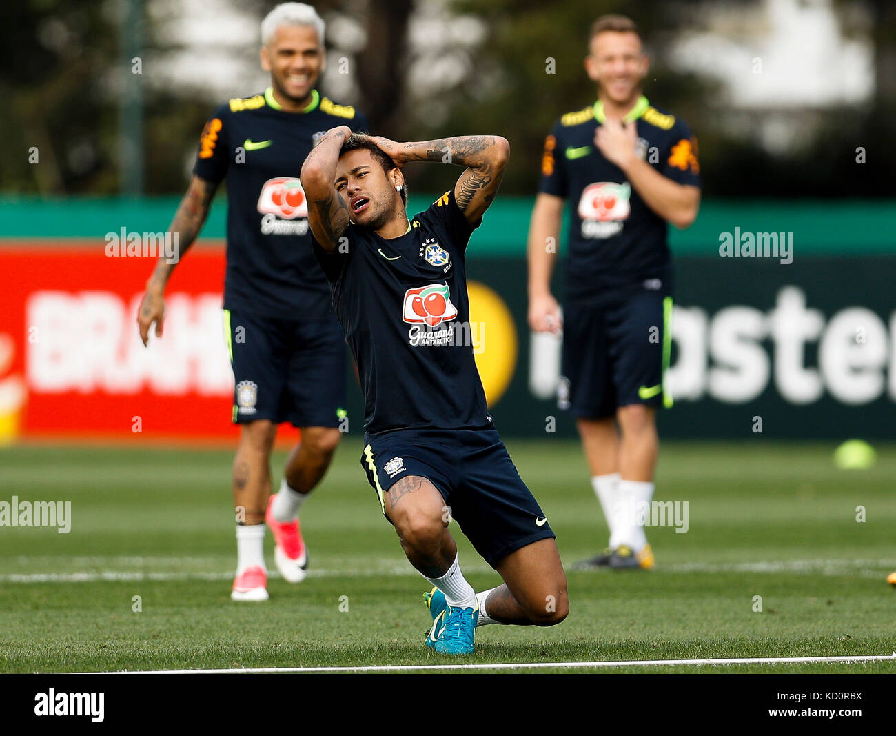 SÃO PAULO, SP - 08.10.2017: TREINO DA SELEÇÃO BRASILEIRA - Neymar Jr ...