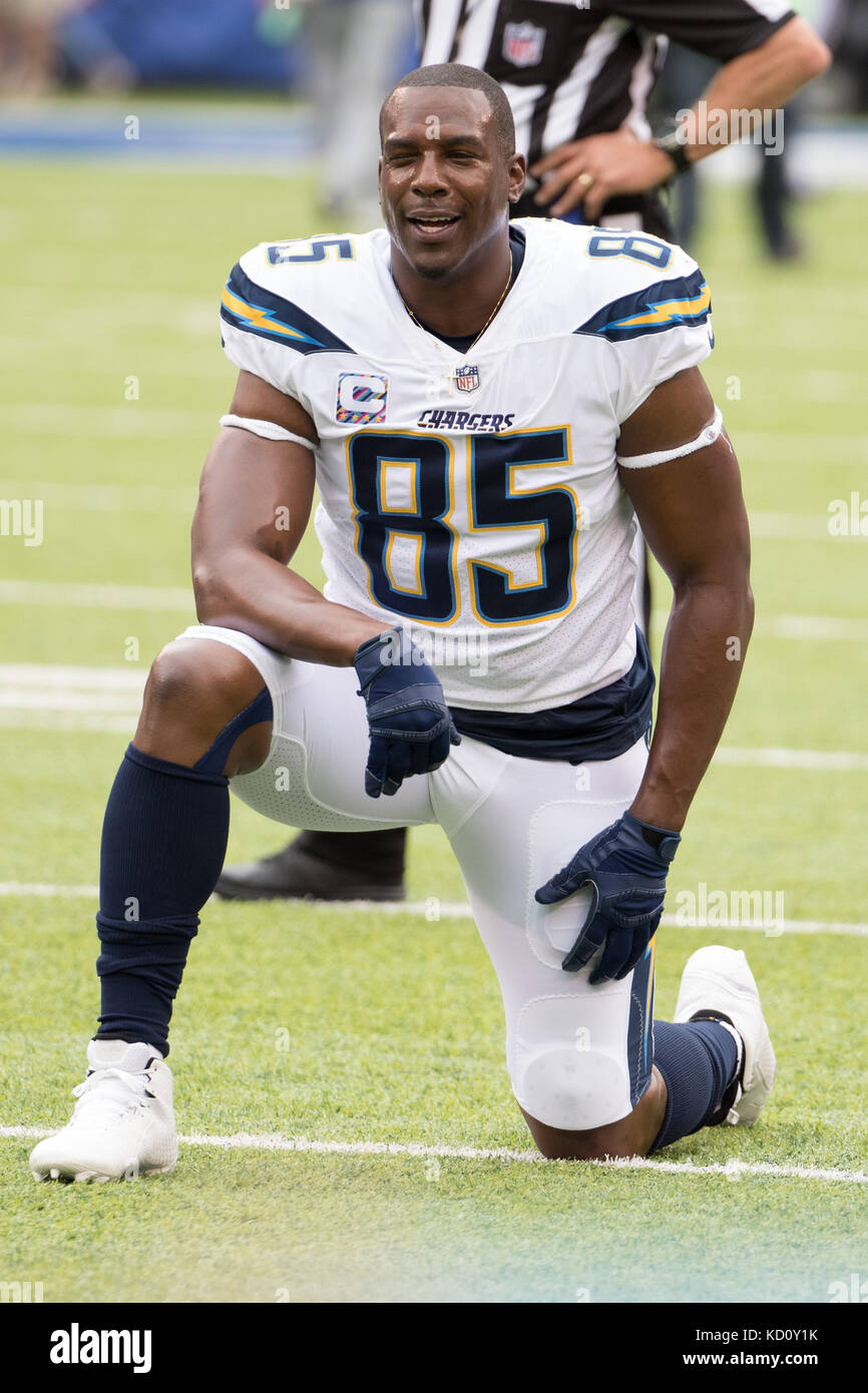 San Diego Chargers tight end Antonio Gates (85) during an NFL football game  against the Dallas Cowboys, Sunday, Dec. 13, 2009, in Arlington, Texas. (AP  Photo/Michael Thomas Stock Photo - Alamy