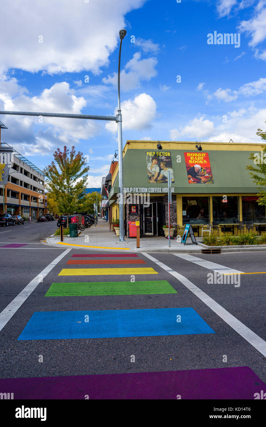 Pulp Fiction Coffee House and bookstore, Kelowna, Okanagan Region