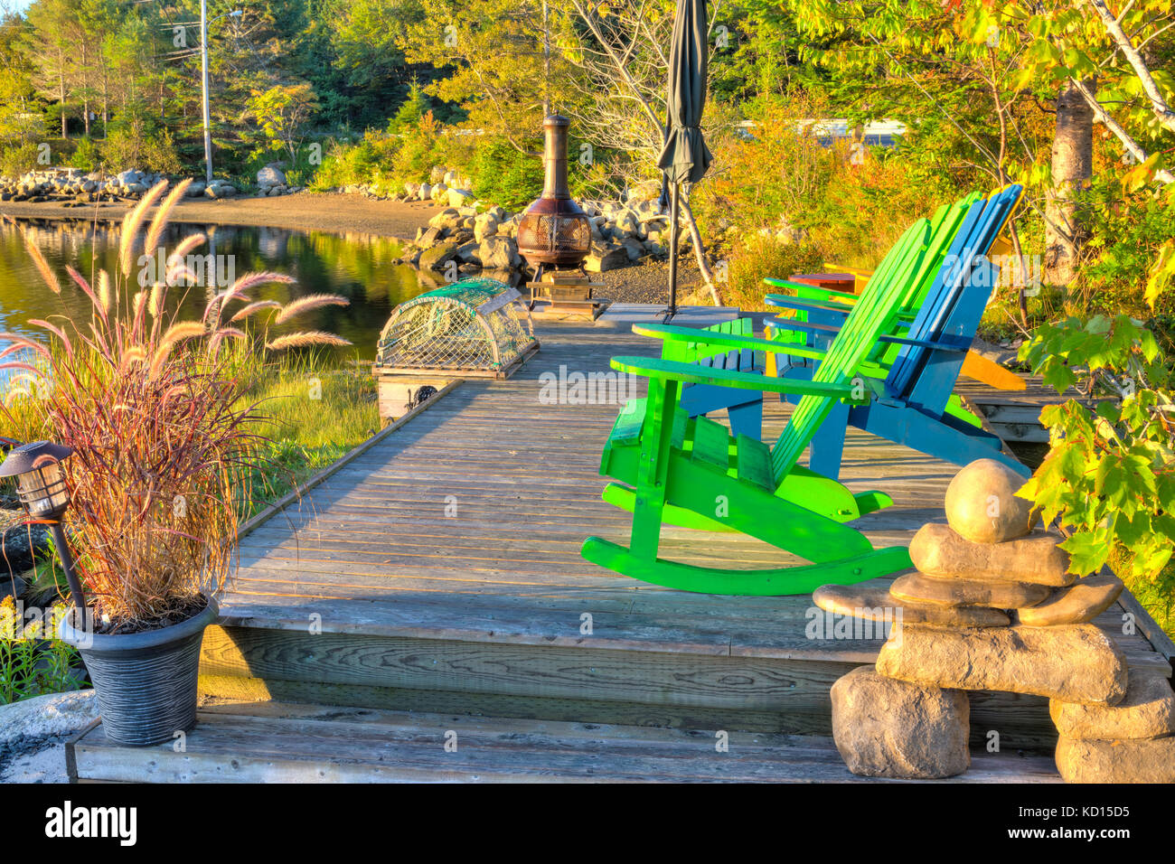 Lawn chair hires stock photography and images Alamy