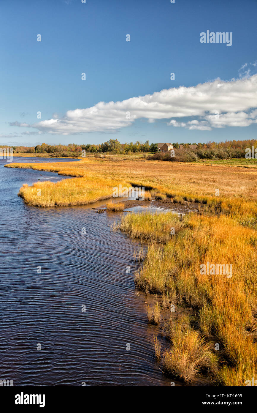Marsh, CapPele, New Brunswick, Canada Stock Photo Alamy