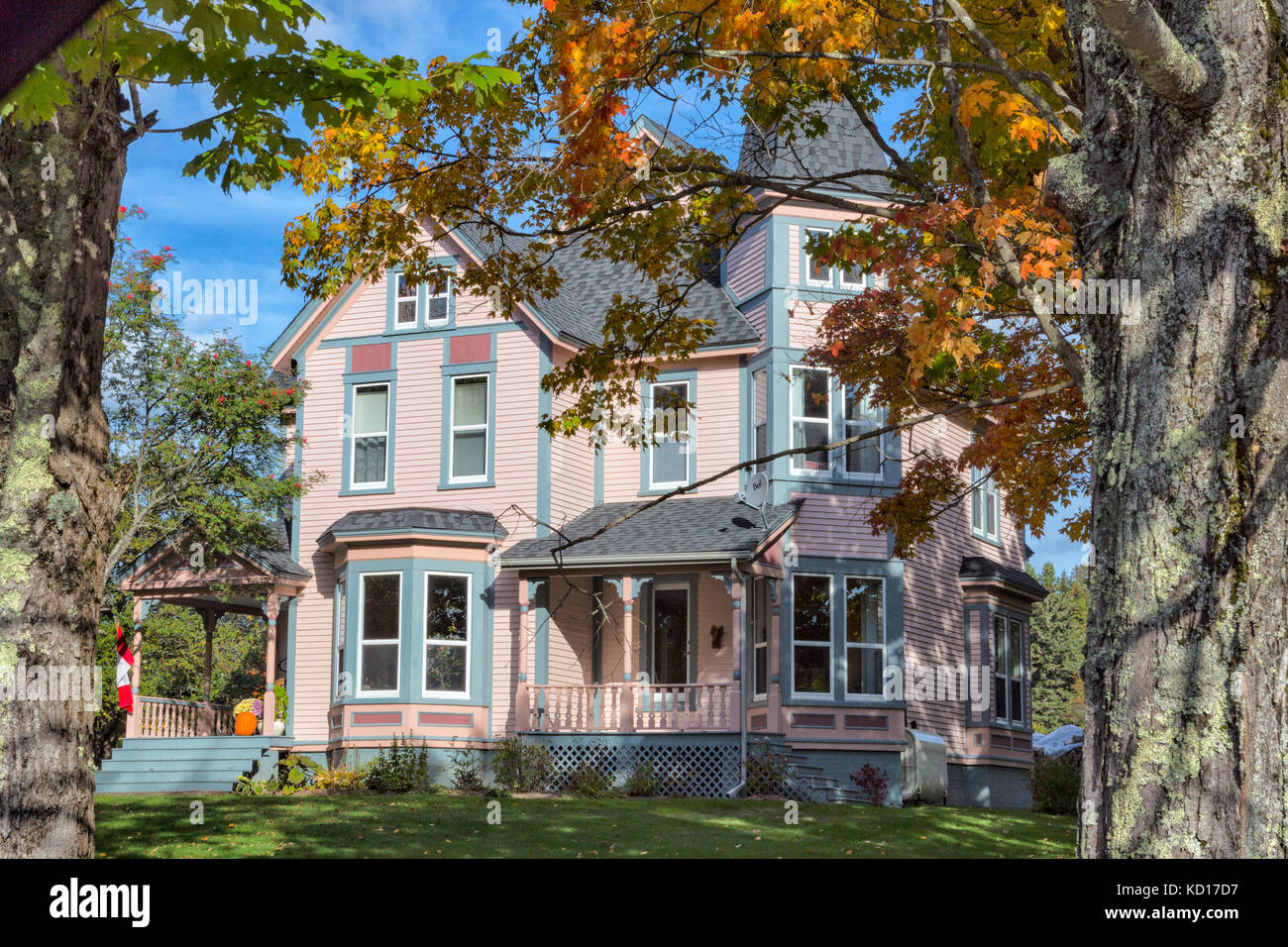 Inn, St. Martins, New Brunswick, Canada Stock Photo Alamy