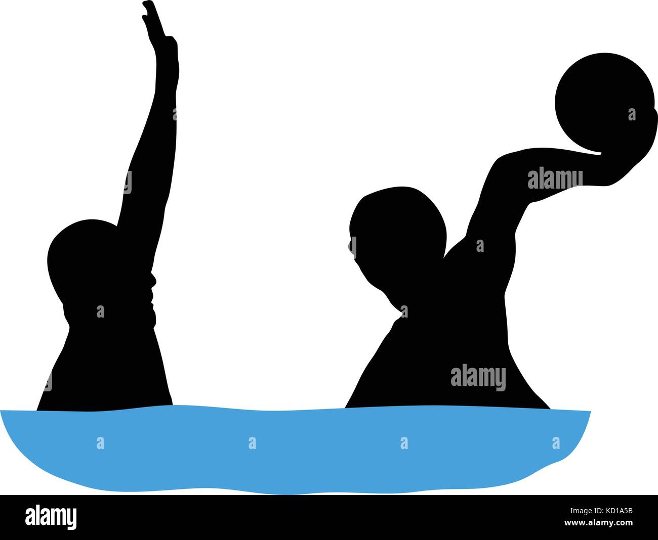 water polo player Stock Vector Image & Art Alamy