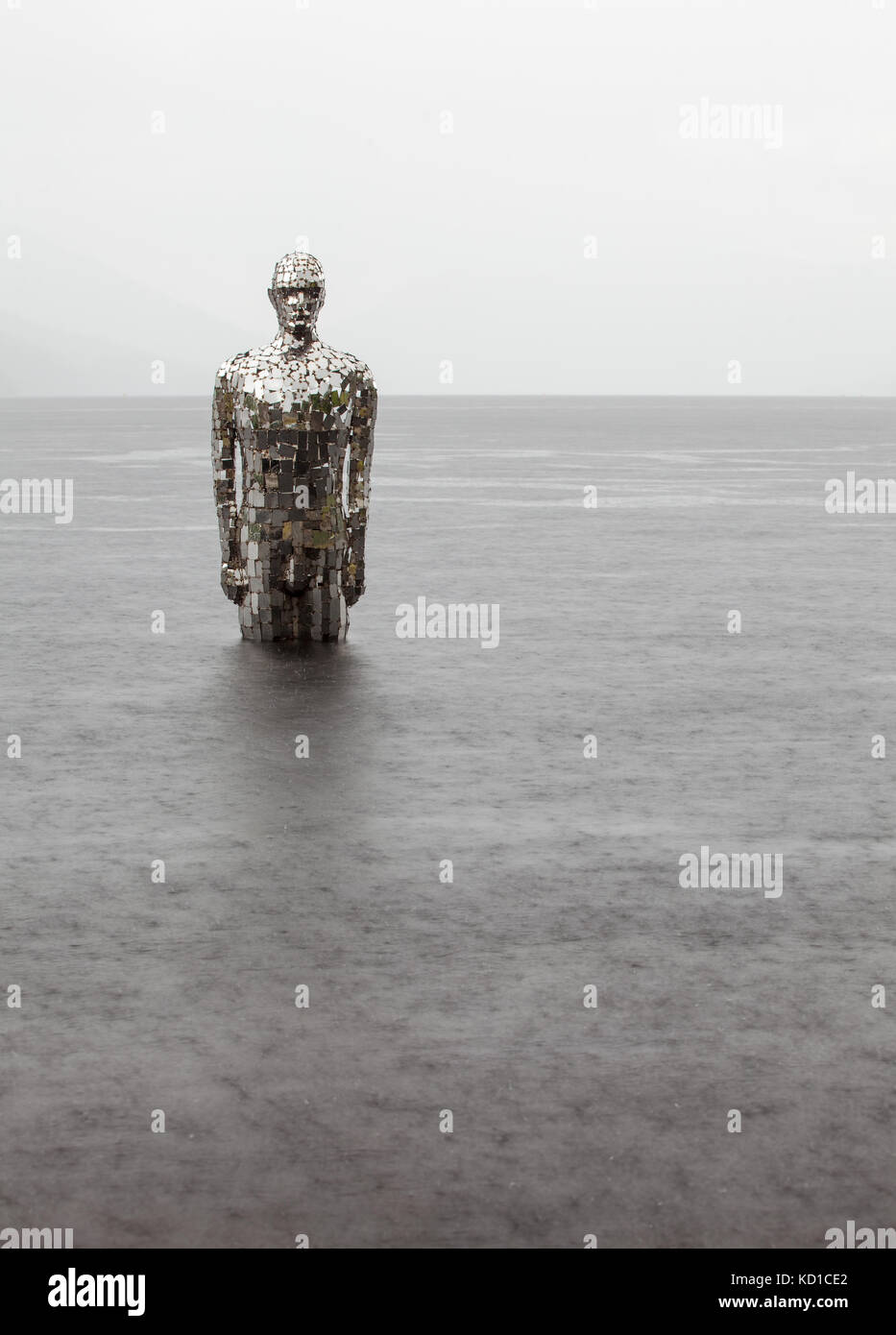 "Still" on the banks of Loch Earn, Perthshire Stock Photo