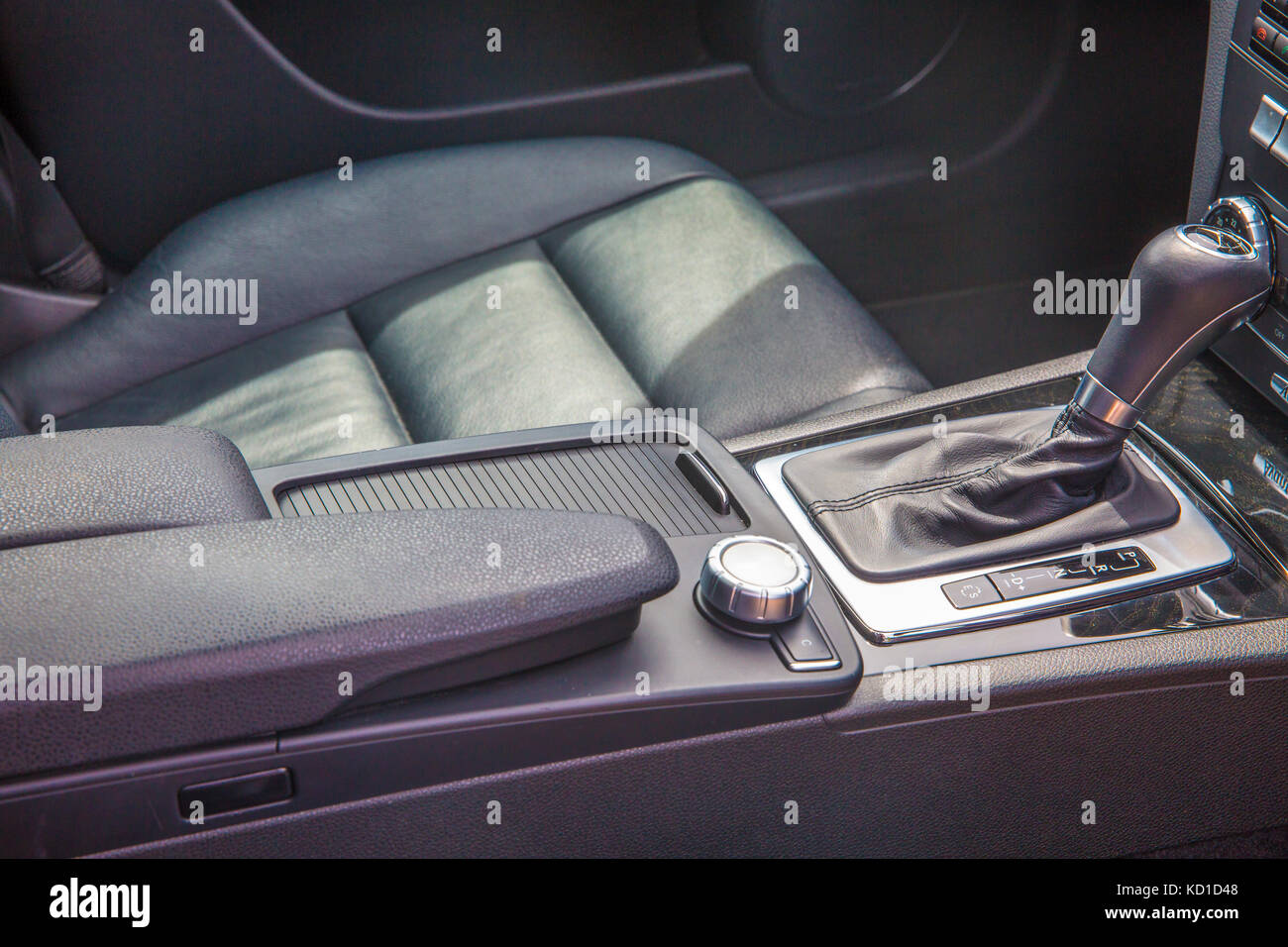 2013Mercedes Benz class c250 CDI wagon estate car in tenorite grey parked in Sydney Stock Photo