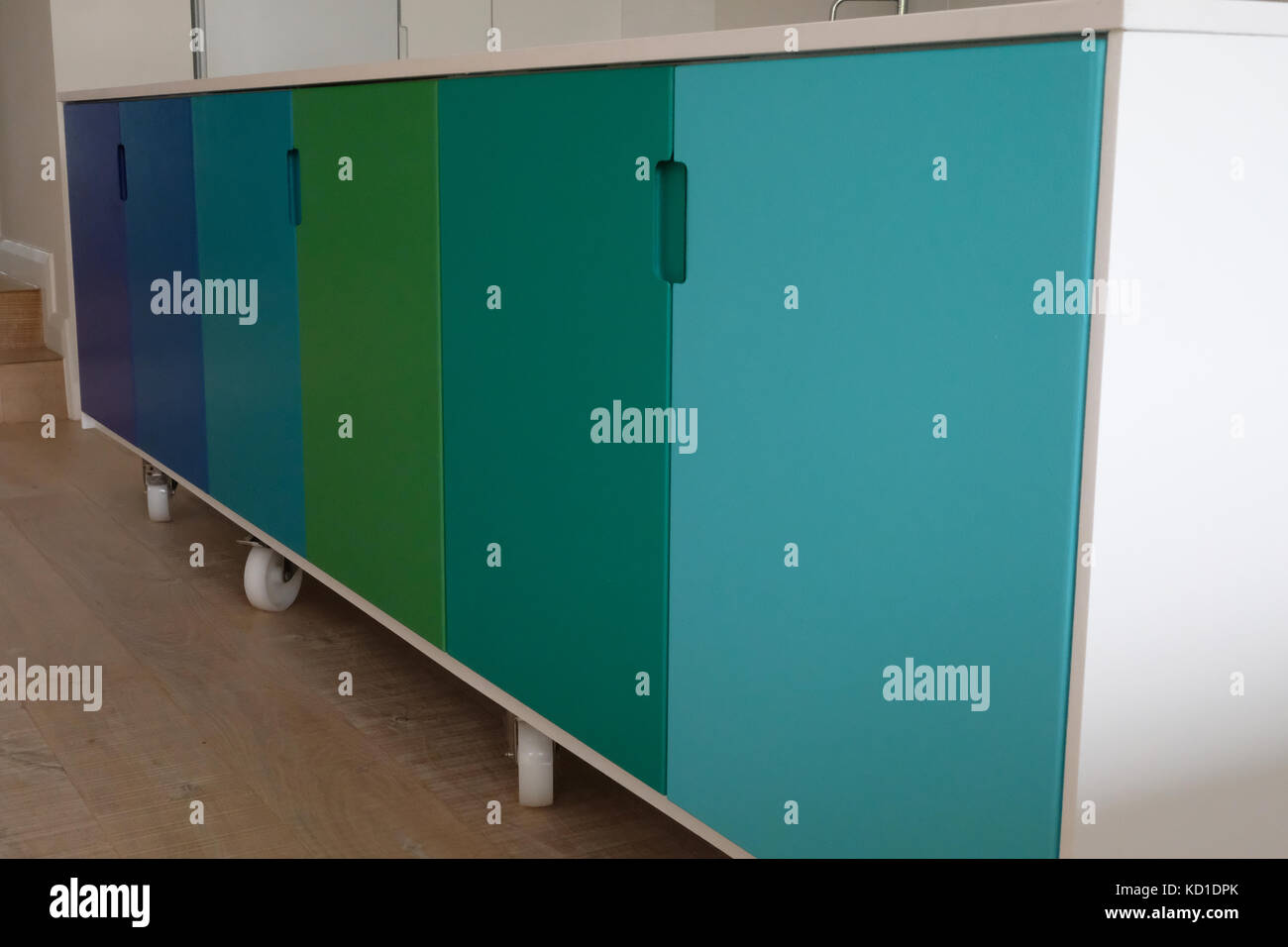 Kitchen island on caster wheels hires stock photography and images Alamy