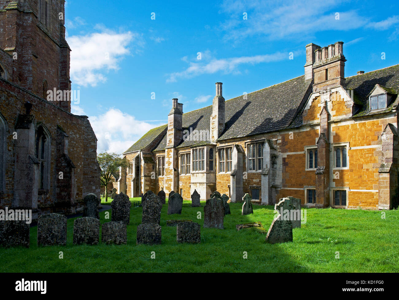 The Bede House, Lyddington, Rutland, England UK Stock Photo