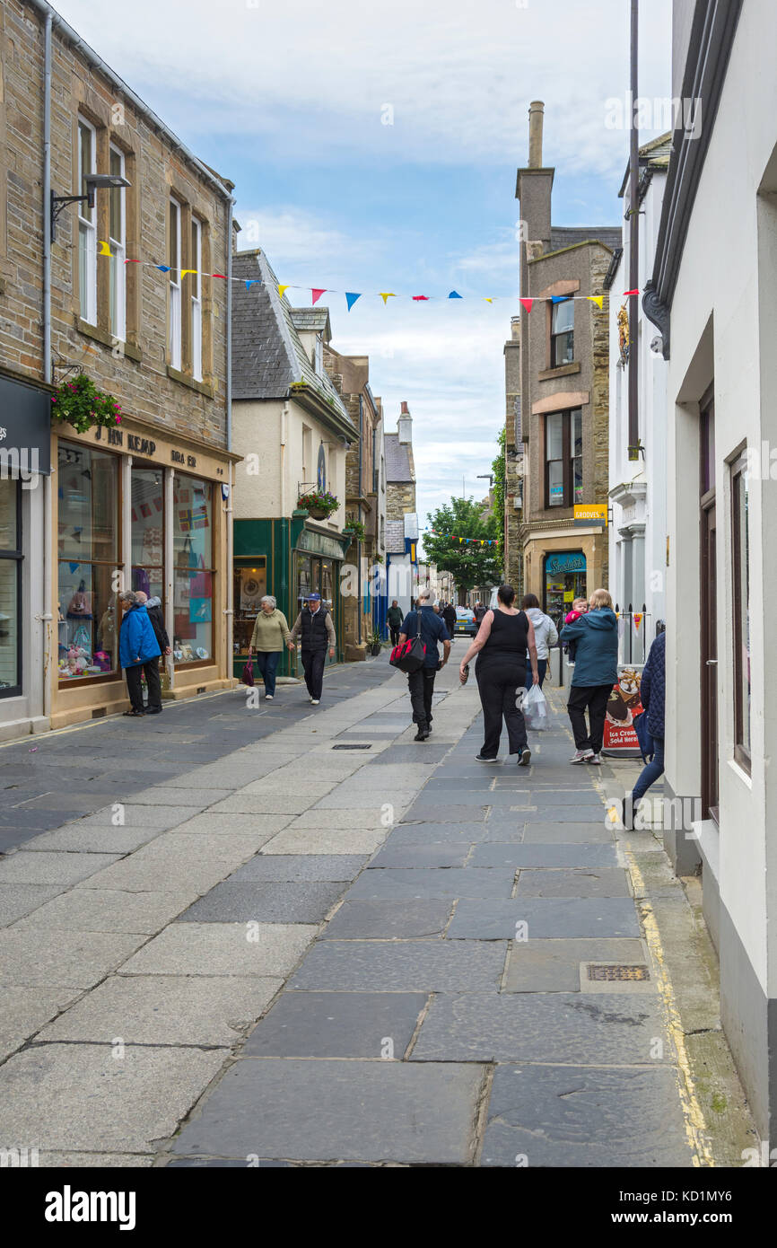 Albert Street, Kirkwall, Orkney Mainland, Scotland, UK Stock Photo Alamy
