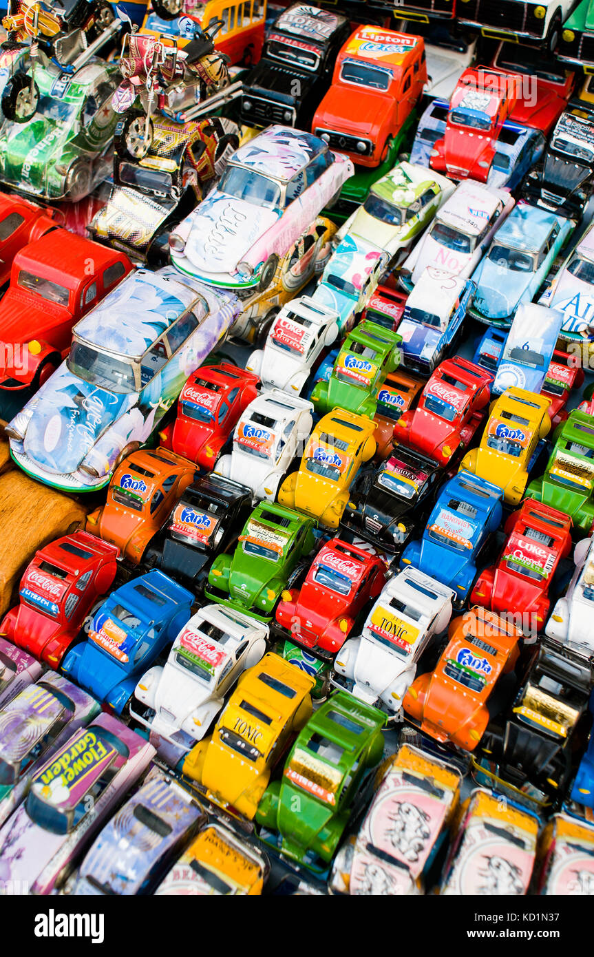 model cars on sale, Antananarivo, Madagascar Stock Photo Alamy