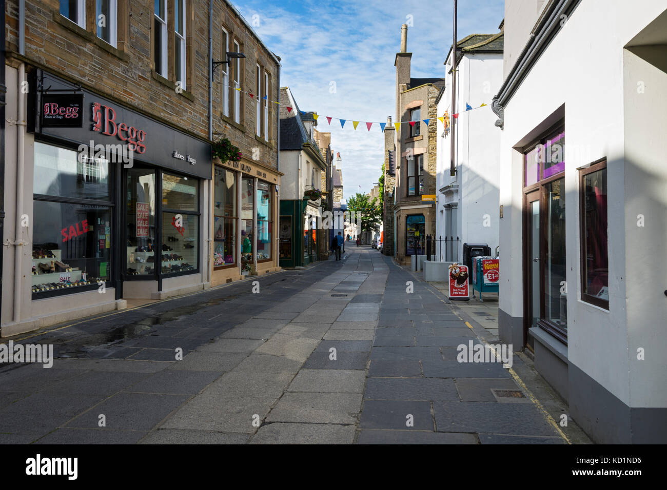 Street kirkwall mainland orkney scotland hires stock photography and