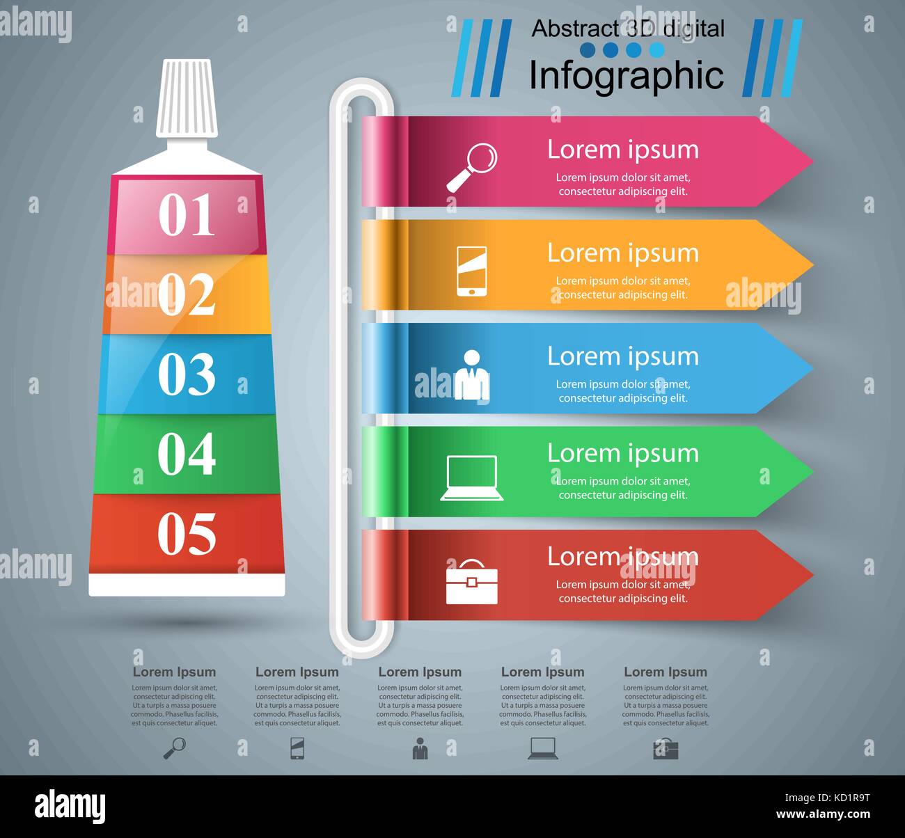 Business Infographics. Toothpaste icon Stock Vector Image & Art - Alamy