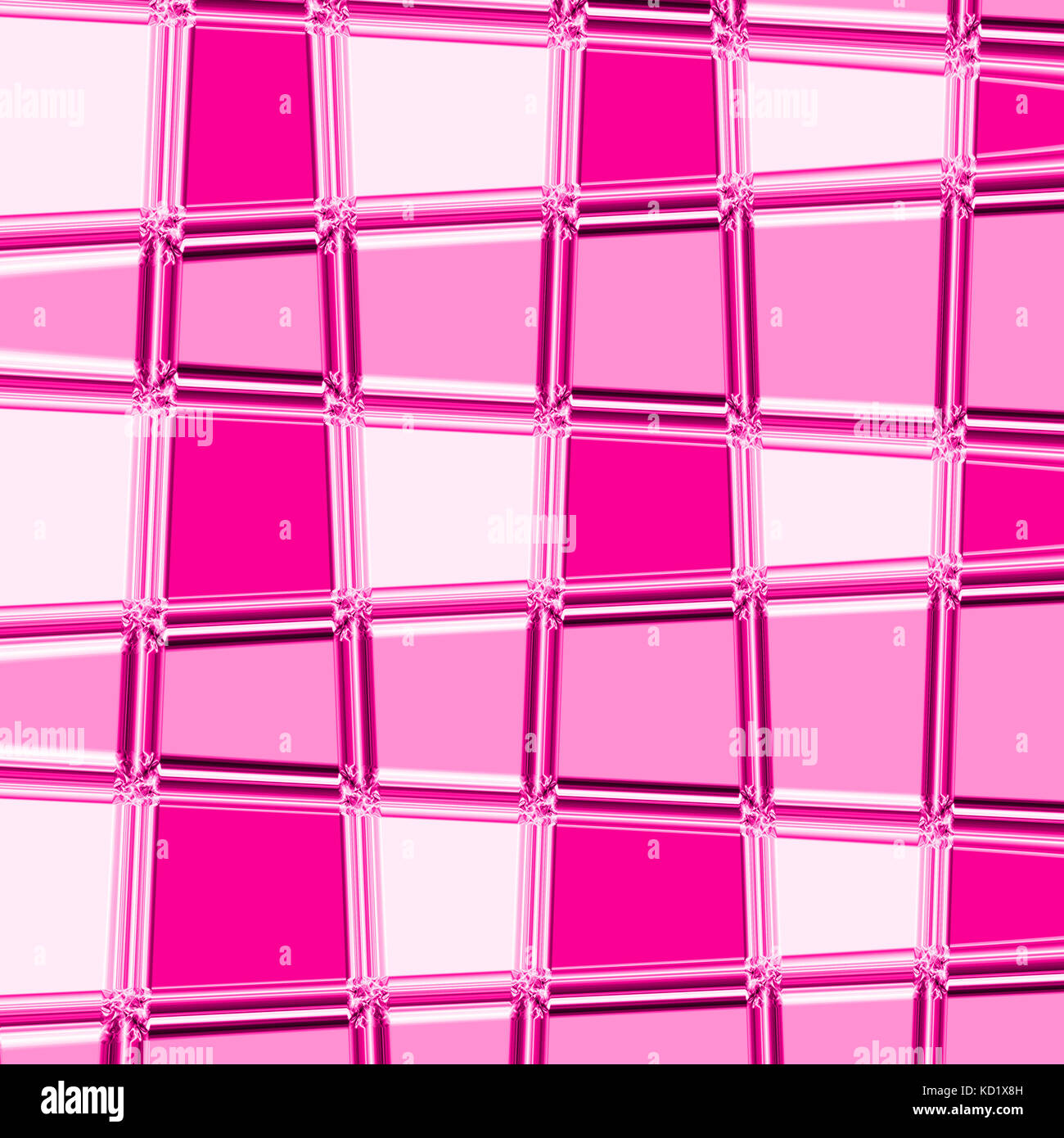 Cute pink mosaic pattern Stock Photo - Alamy