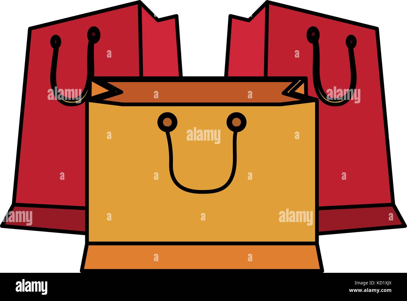 shopping bags icon image Stock Vector Image & Art - Alamy