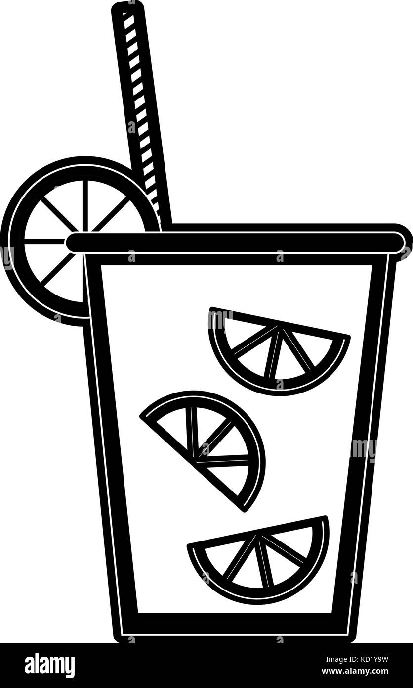 Clip art lemonade Black and White Stock Photos & Images - Alamy