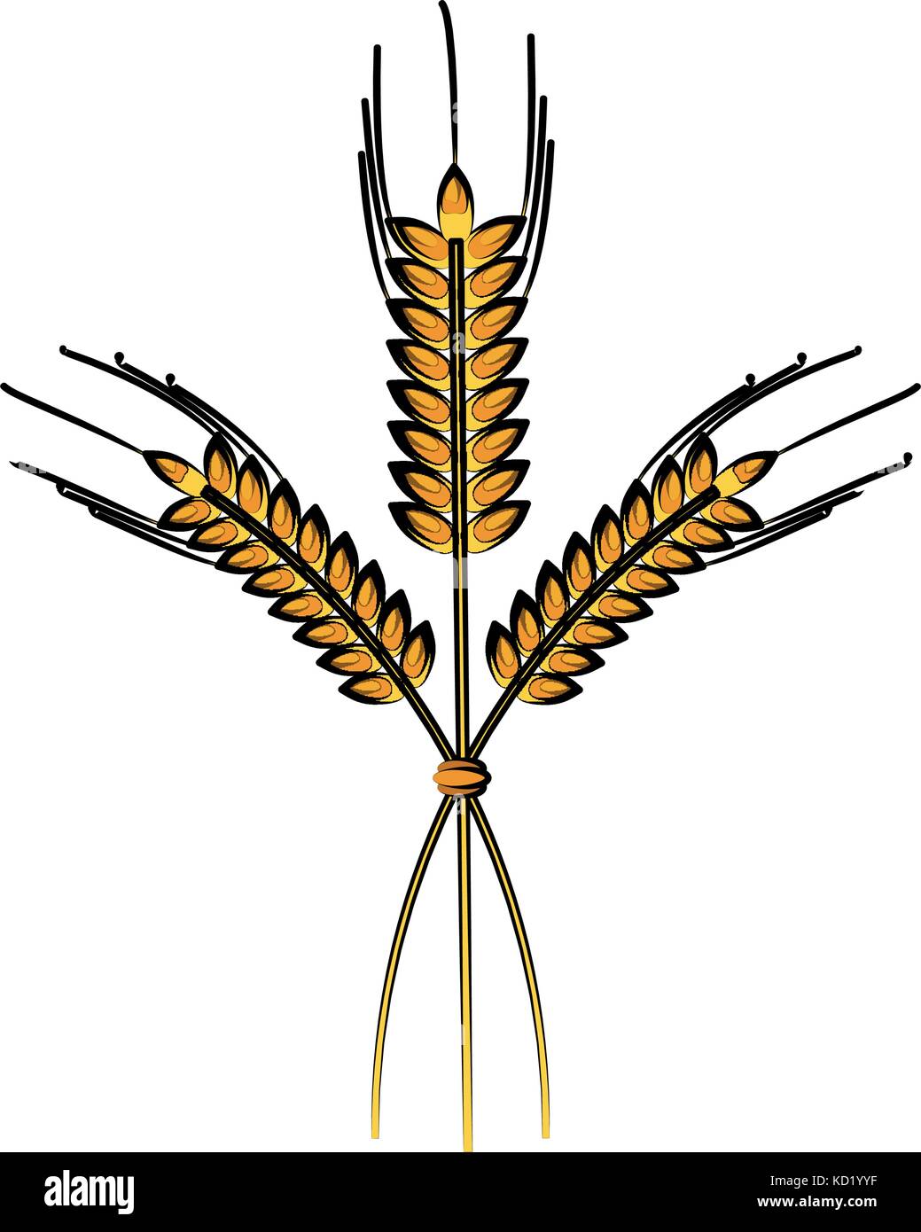 wheat ears icon image Stock Vector Image & Art - Alamy