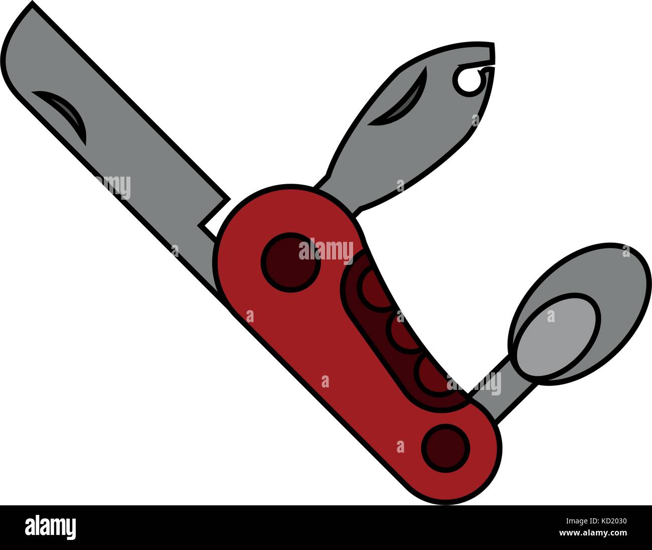 swiss army knife icon image Stock Vector Image & Art - Alamy