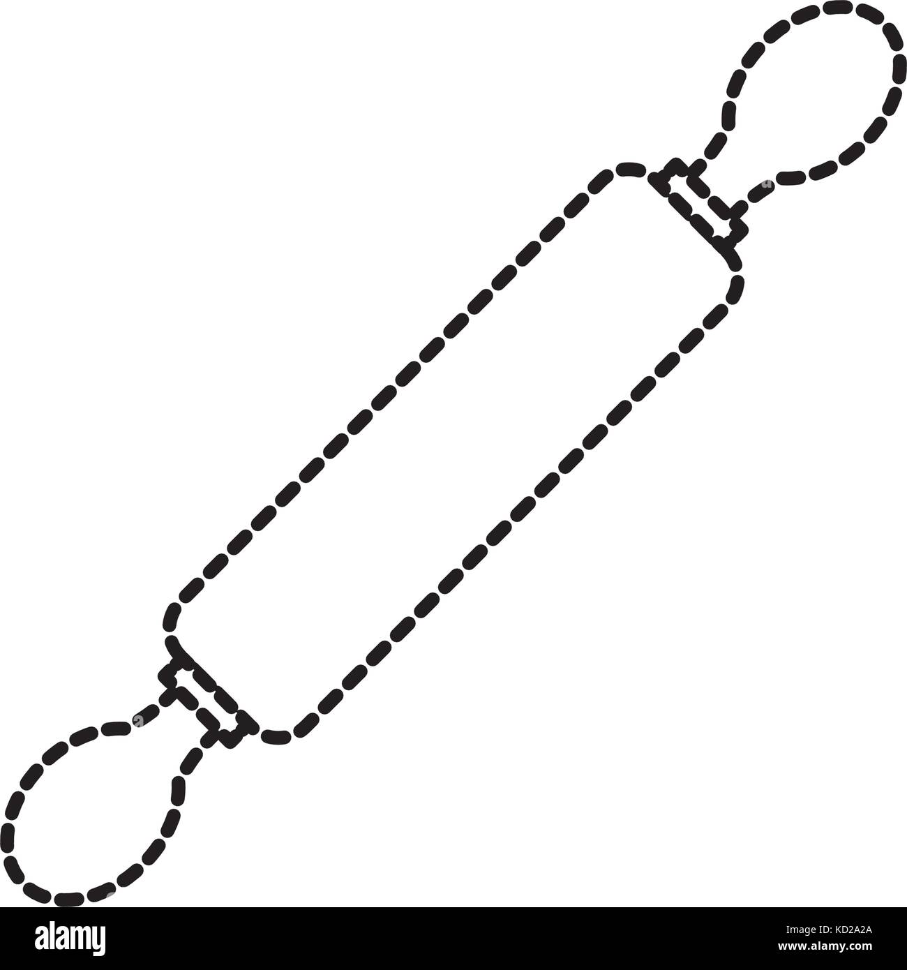 rolling pin wooden utensil kitchen Stock Vector Image & Art Alamy