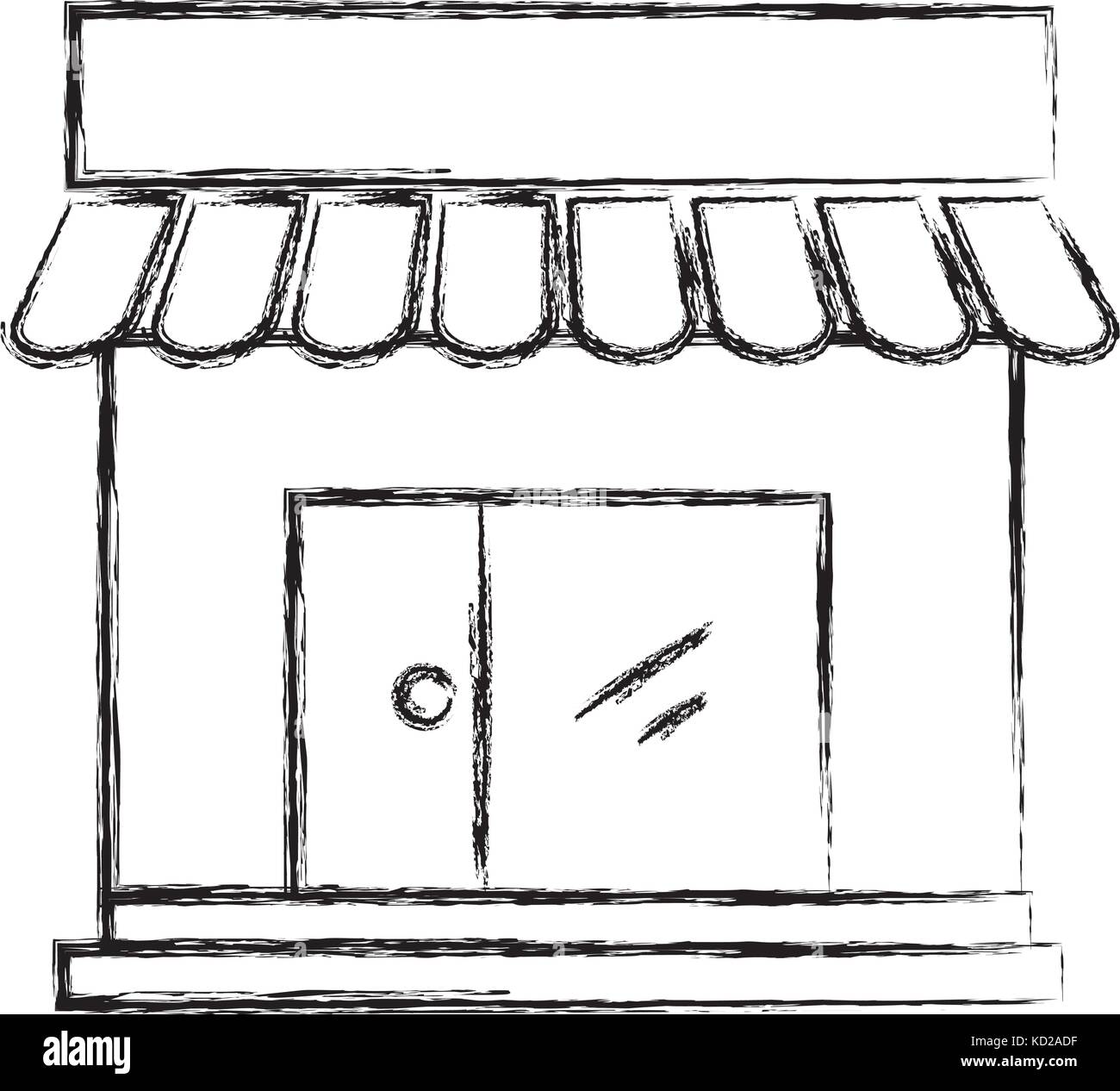 store building front icon vector illustration design Stock Vector Image ...