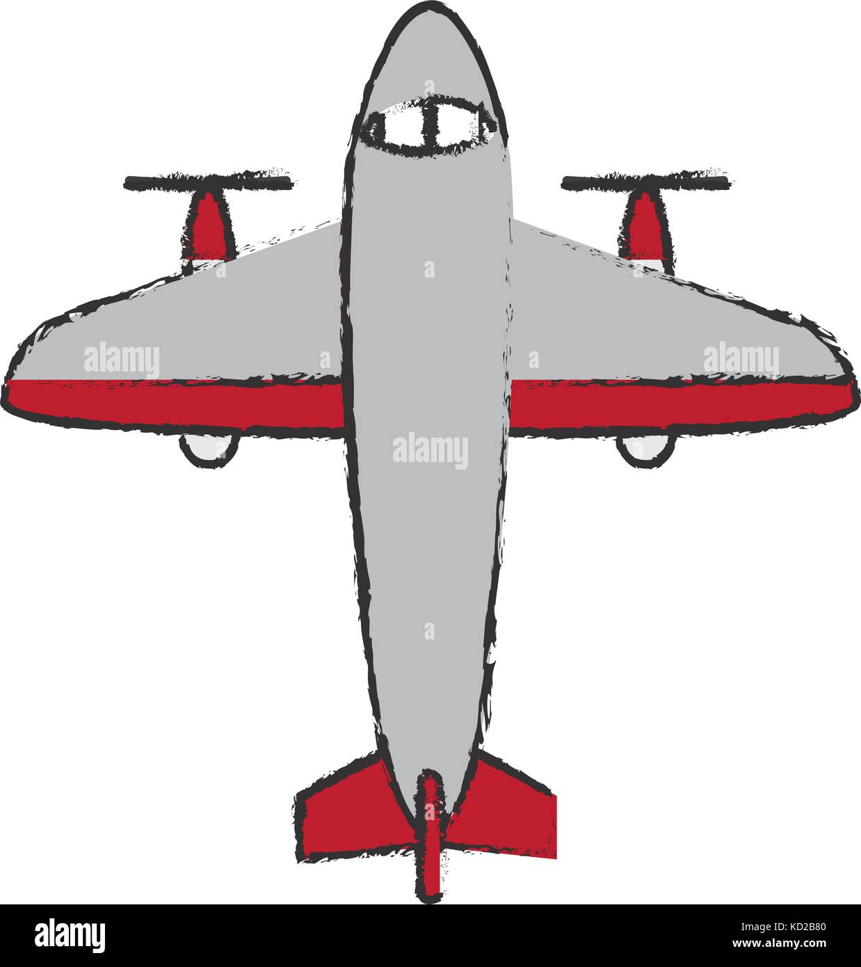 airplane icon over white background vector illustration Stock Vector ...