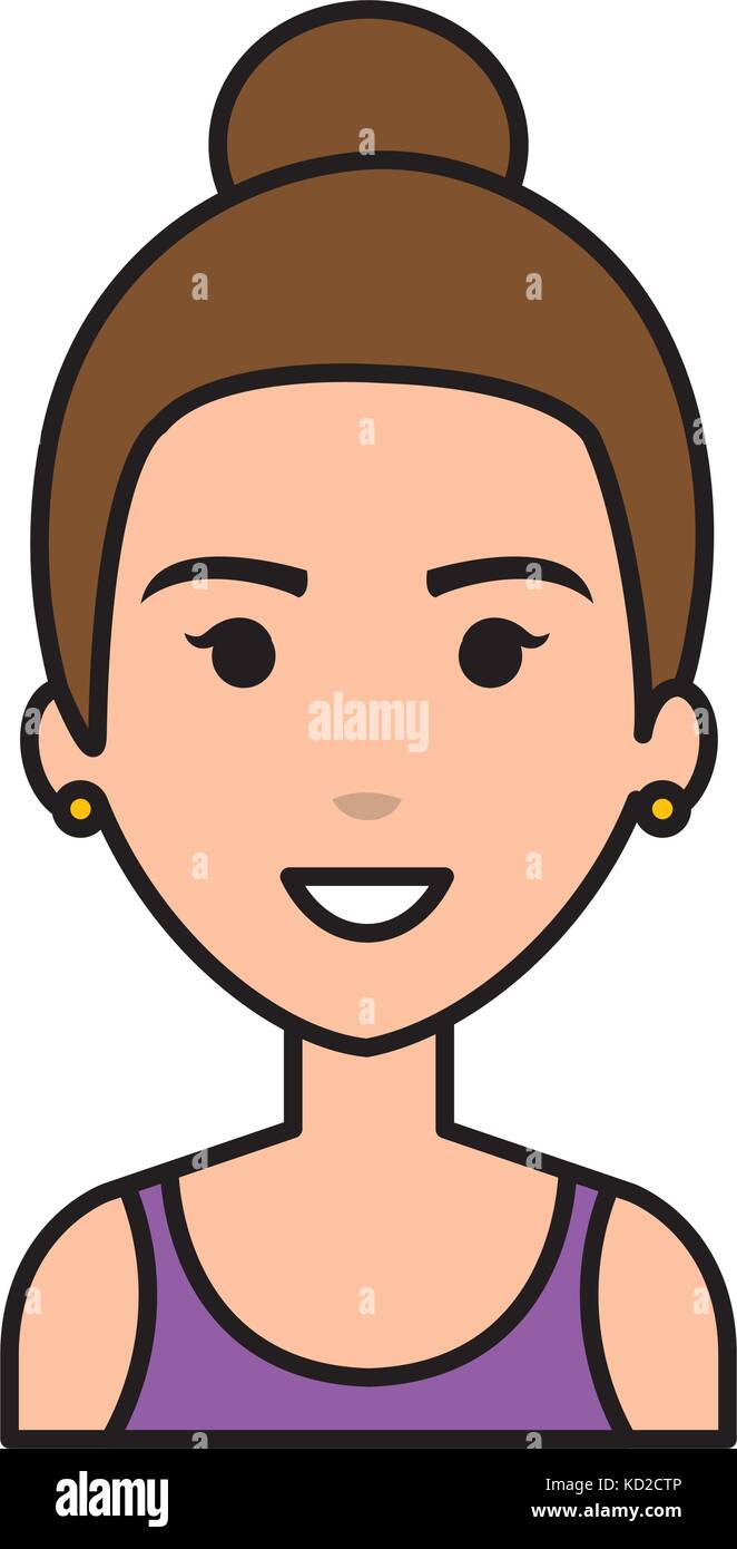 beautiful woman avatar character Stock Vector Image & Art - Alamy