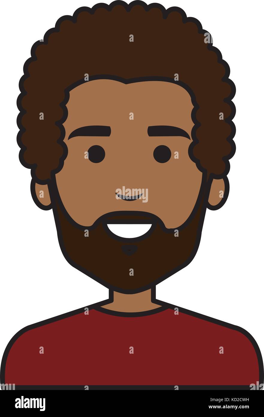young black man avatar character Stock Vector Image & Art - Alamy