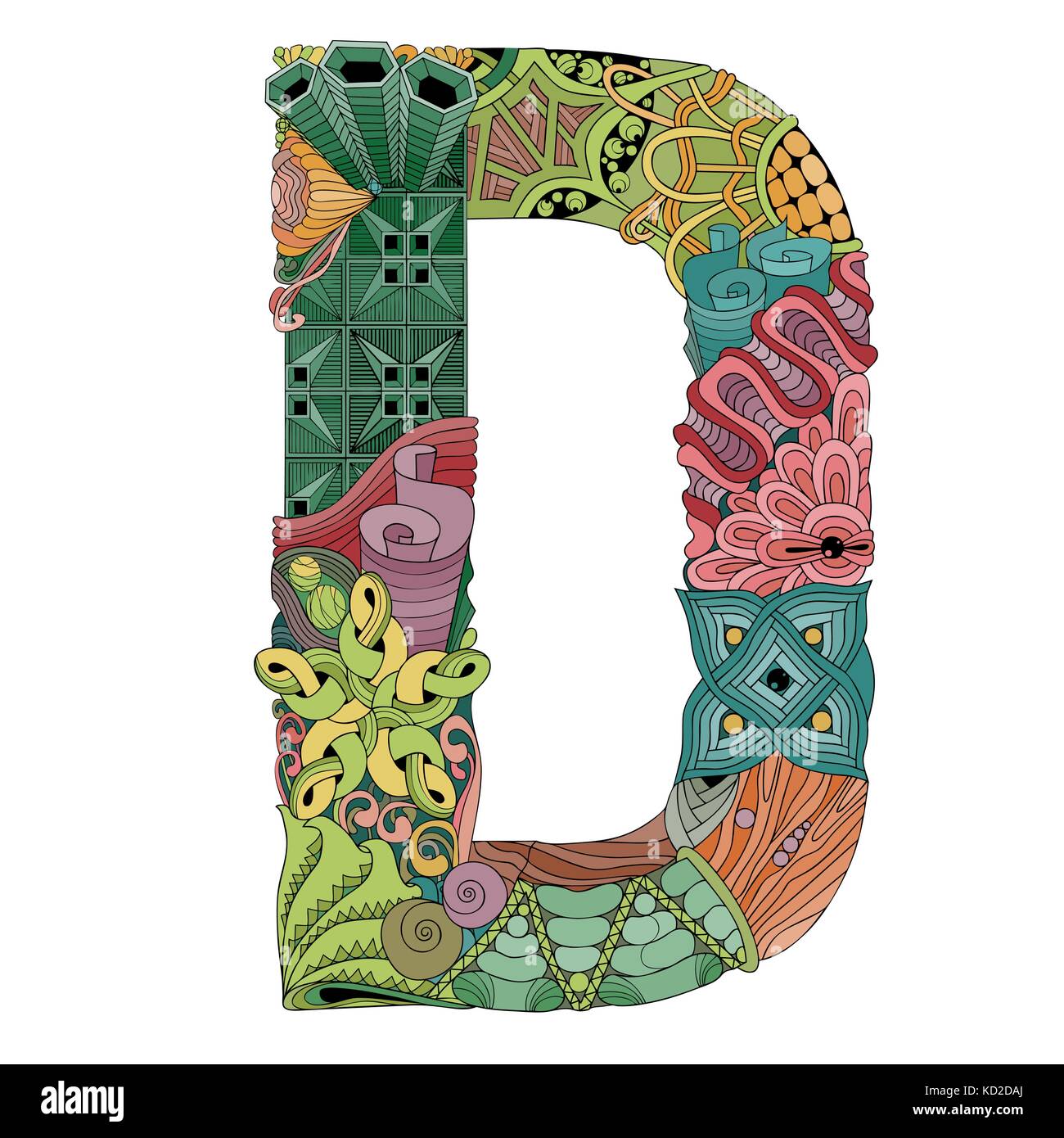 Letter D Cut Out Stock Images & Pictures - Alamy