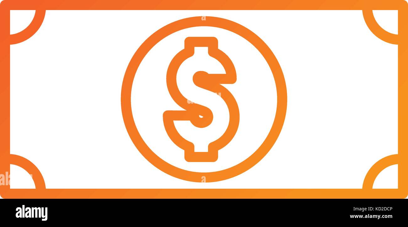 dollar banknote money cash icon Stock Vector Image & Art - Alamy