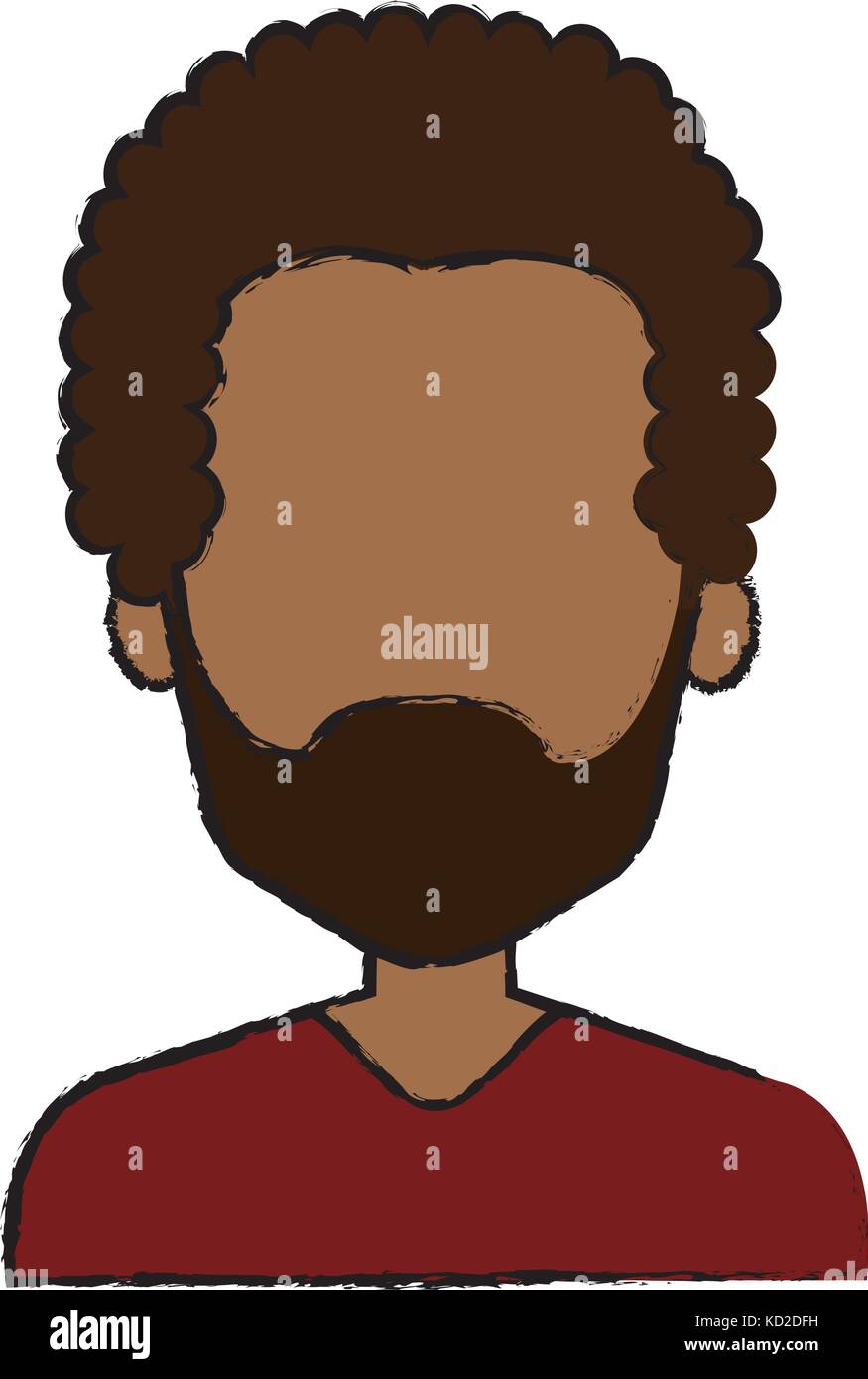 young black man avatar character Stock Vector Image & Art - Alamy