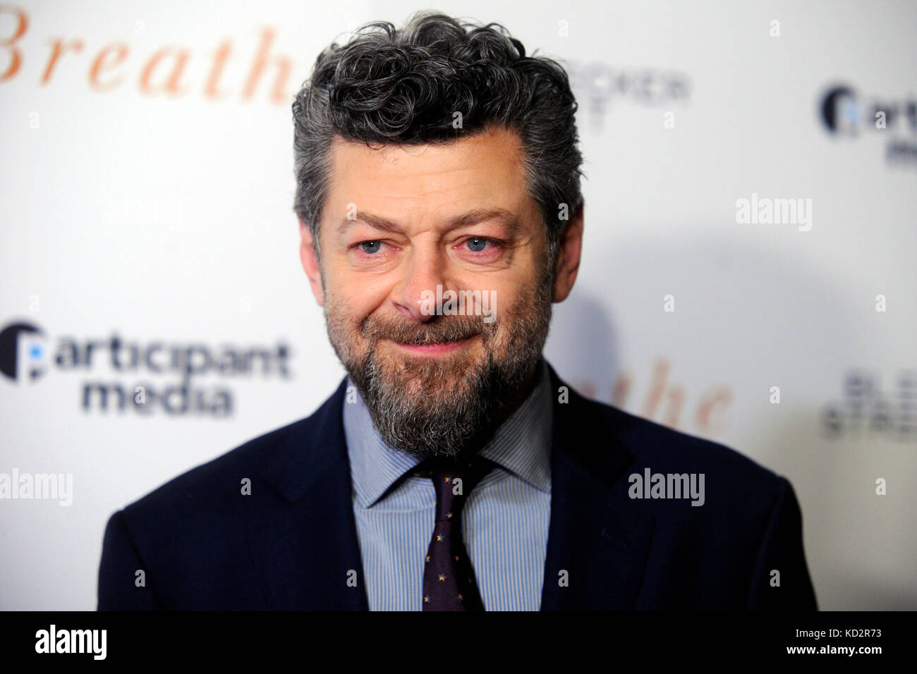 New York, USA. 09th Oct, 2017. Andy Serkis attends the 'Breathe' special screening at AMC Loews Lincoln Square 13 Theater on October 9, 2017 in New York City. Credit: Geisler-Fotopress/Alamy Live News Stock Photo